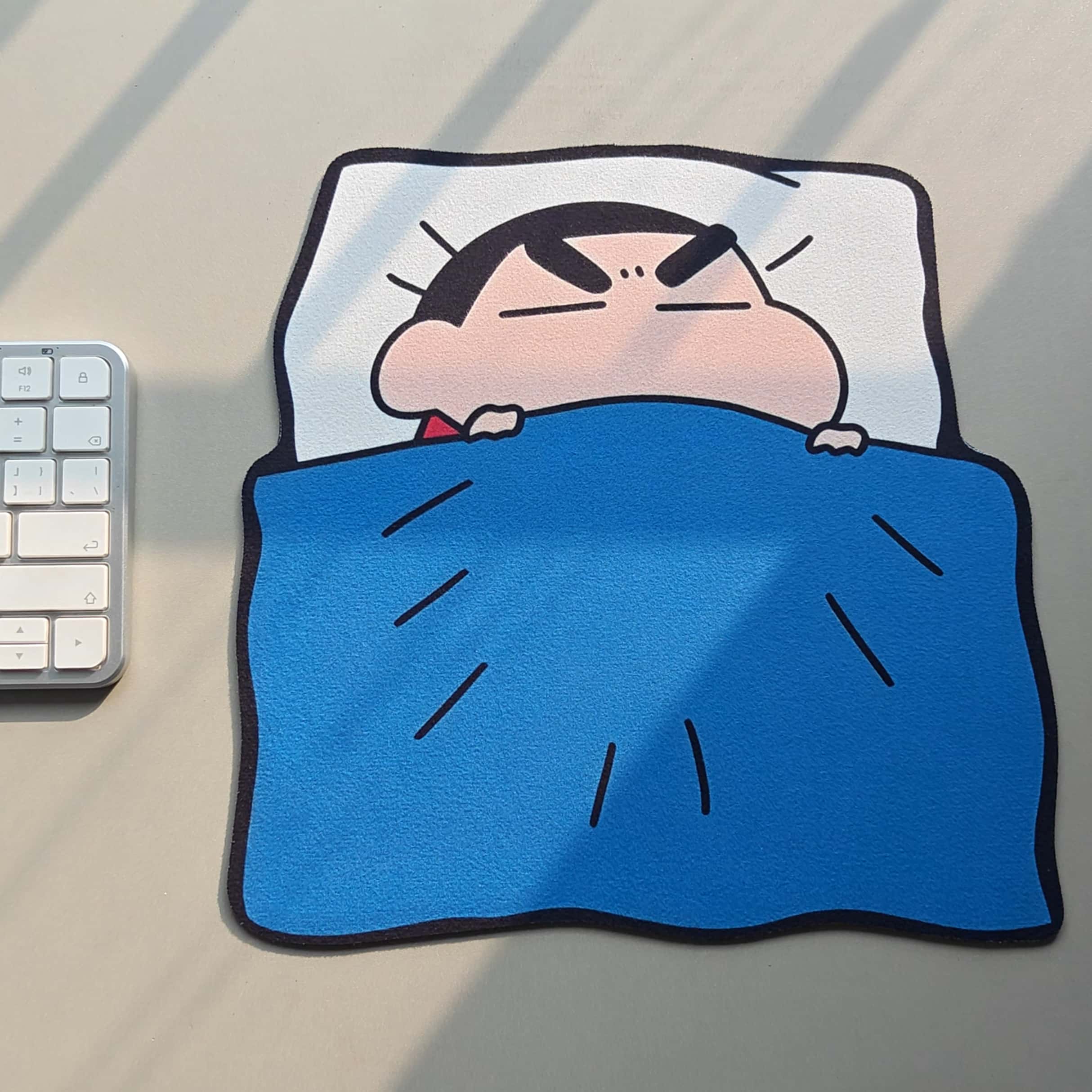 Home Office Programmer - Tapis de souris mignon Crayon Shinchan,