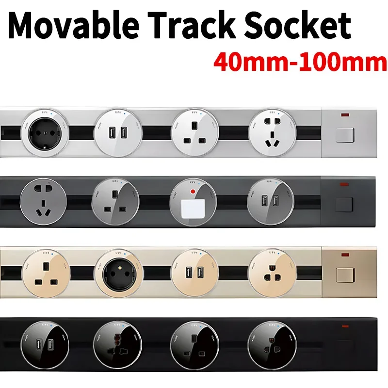 Power Strip Desk - Adaptateur de prise électrique universel avec