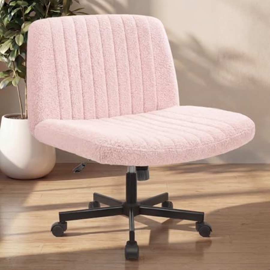 Home Office Desk - Chaise Criss-Cross à roulettes pour bureau