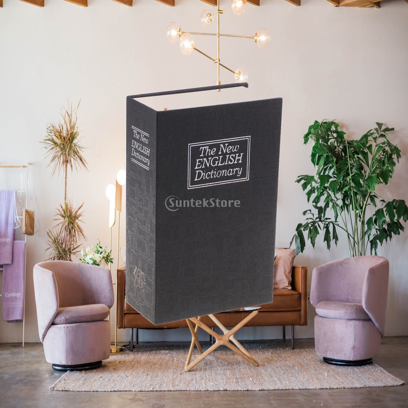 Home Office Dictionary - Coffre-fort en forme de livre, petit
