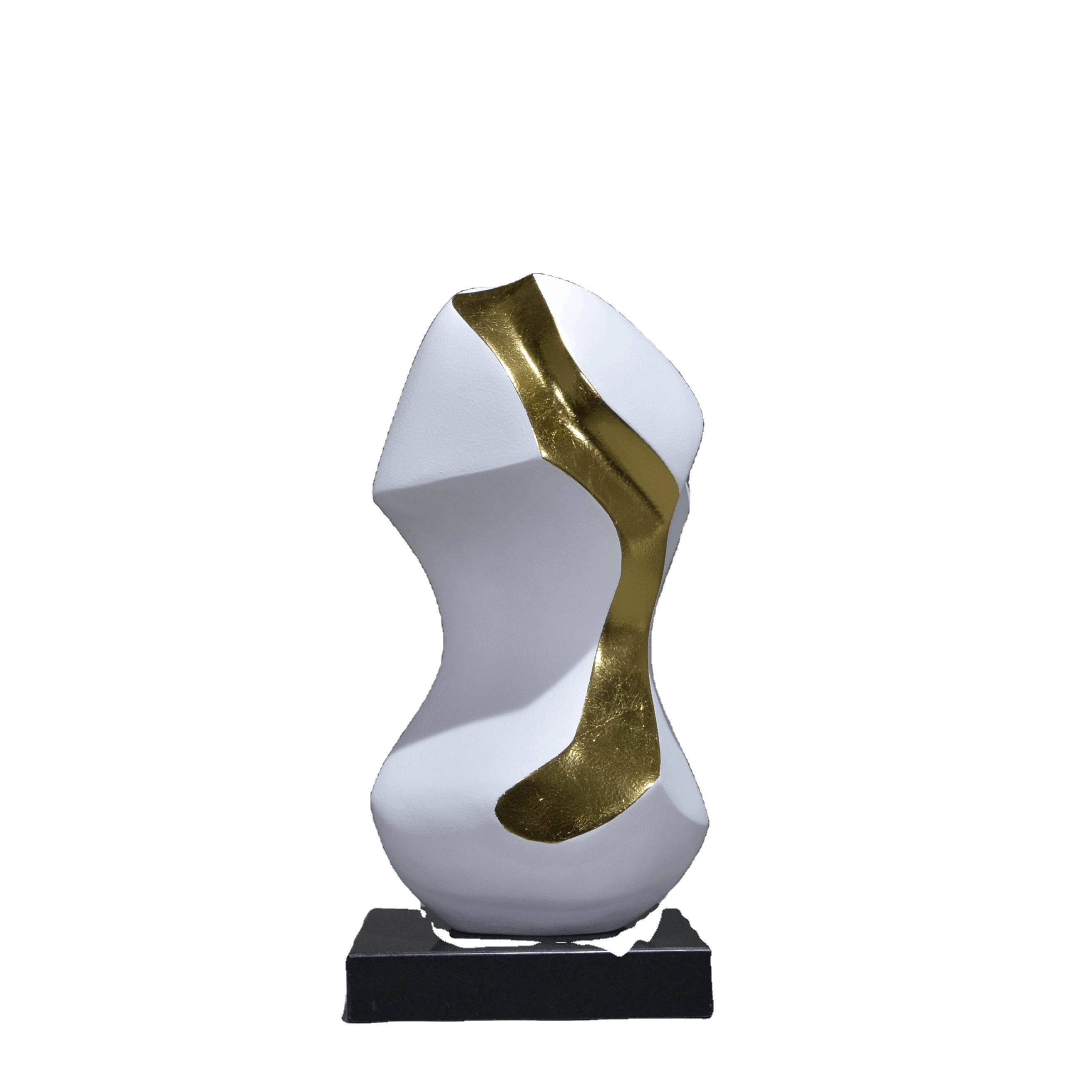 Home Office Interior Design - Sculpture abstraite en fibre de verre