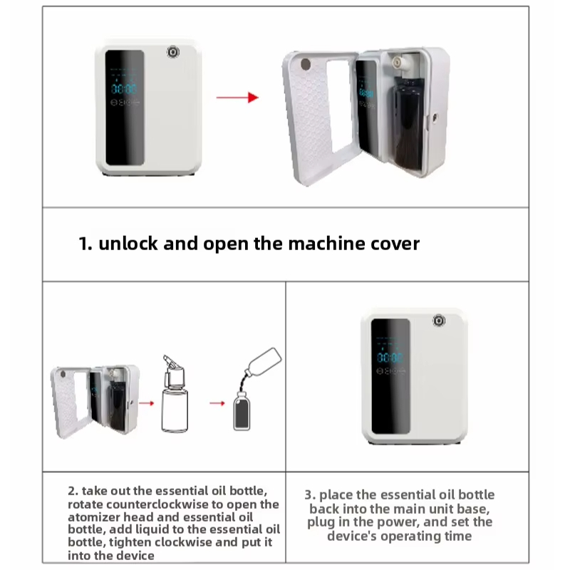 Home Office Programmer - Diffuseur d'arômes intelligent 500 ml avec