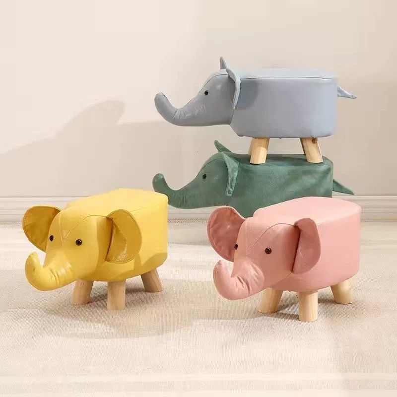 Home Office Interior Design - Accueil éléphant repose-pieds siège couloir salon
