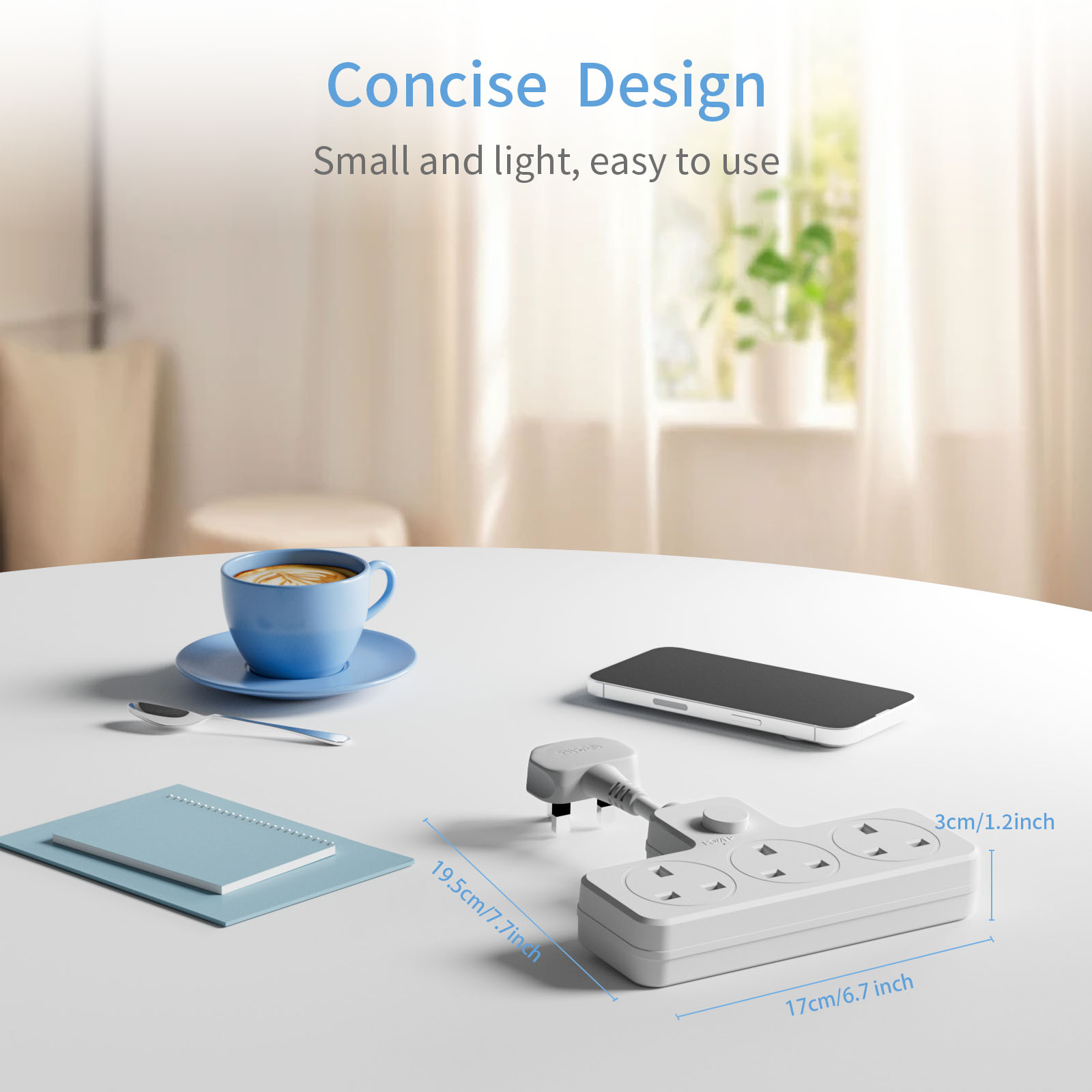 Prolongateur de prise de coura - Power Strip Desk avis et prix