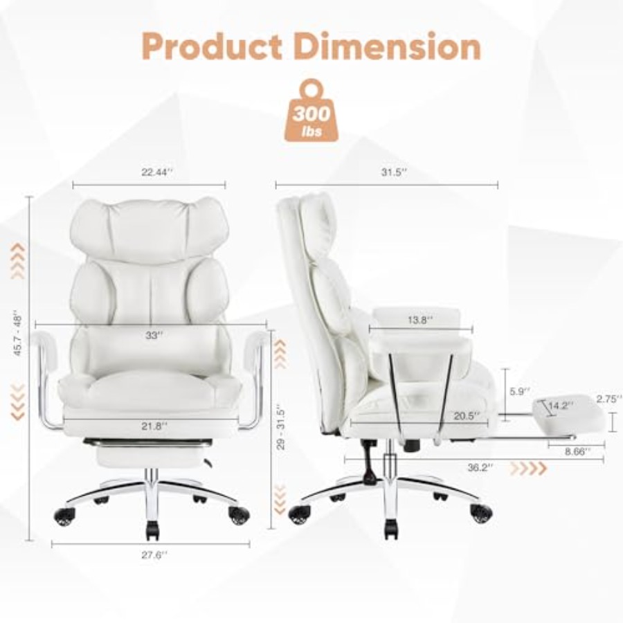 Chaise de bureau exécutive pou - Home Office Desk avis et prix
