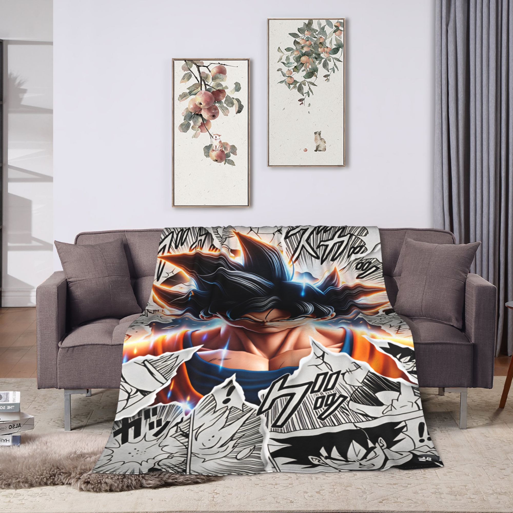 Couverture en flanelle Anime D - Home Office Trend avis et prix