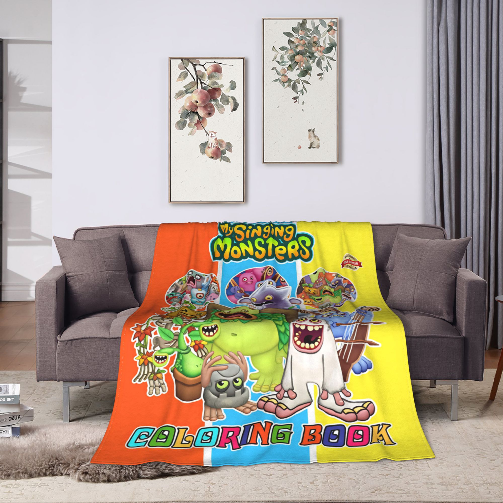 Couverture My Singing Monsters - Home Office Trend avis et prix