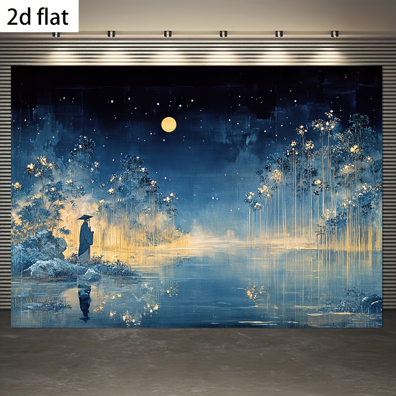 Tissu à fond plat 2D – Scène d - Home Office Background avis et prix