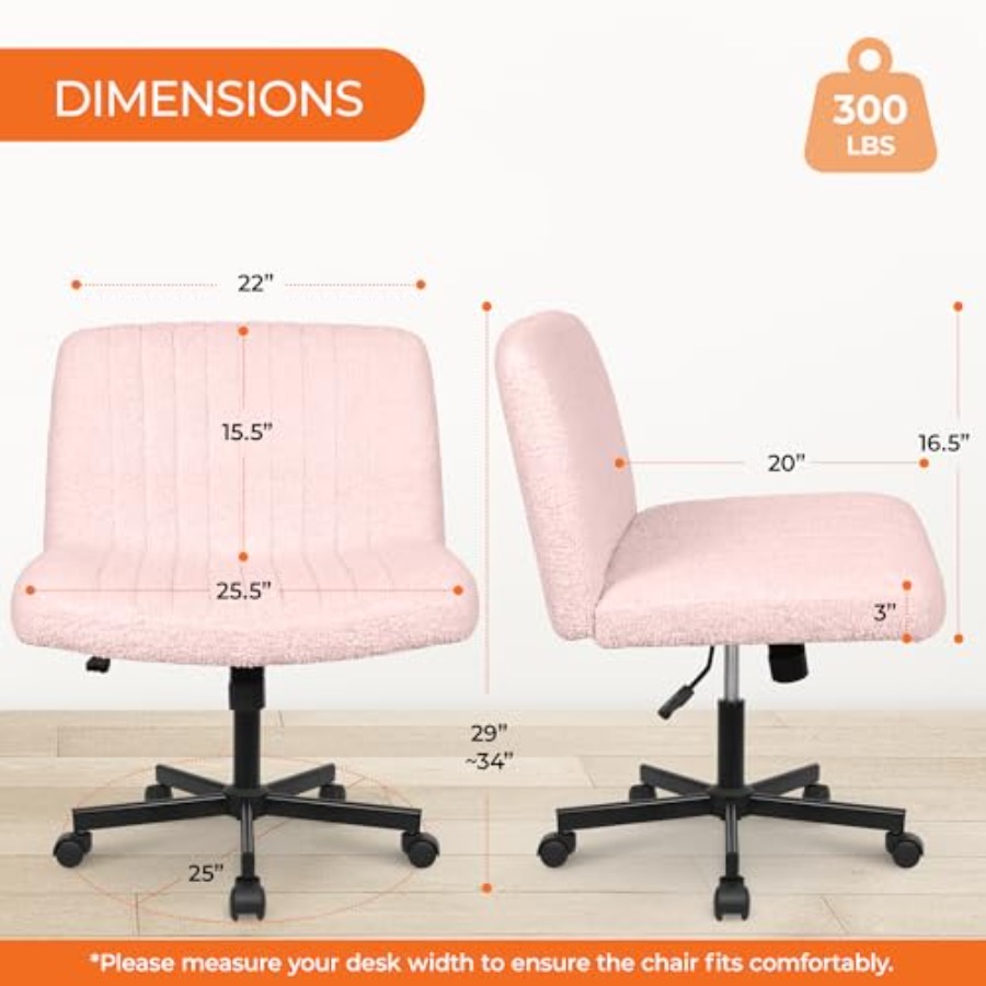 Chaise Criss-Cross à roulettes - Home Office Desk avis et prix