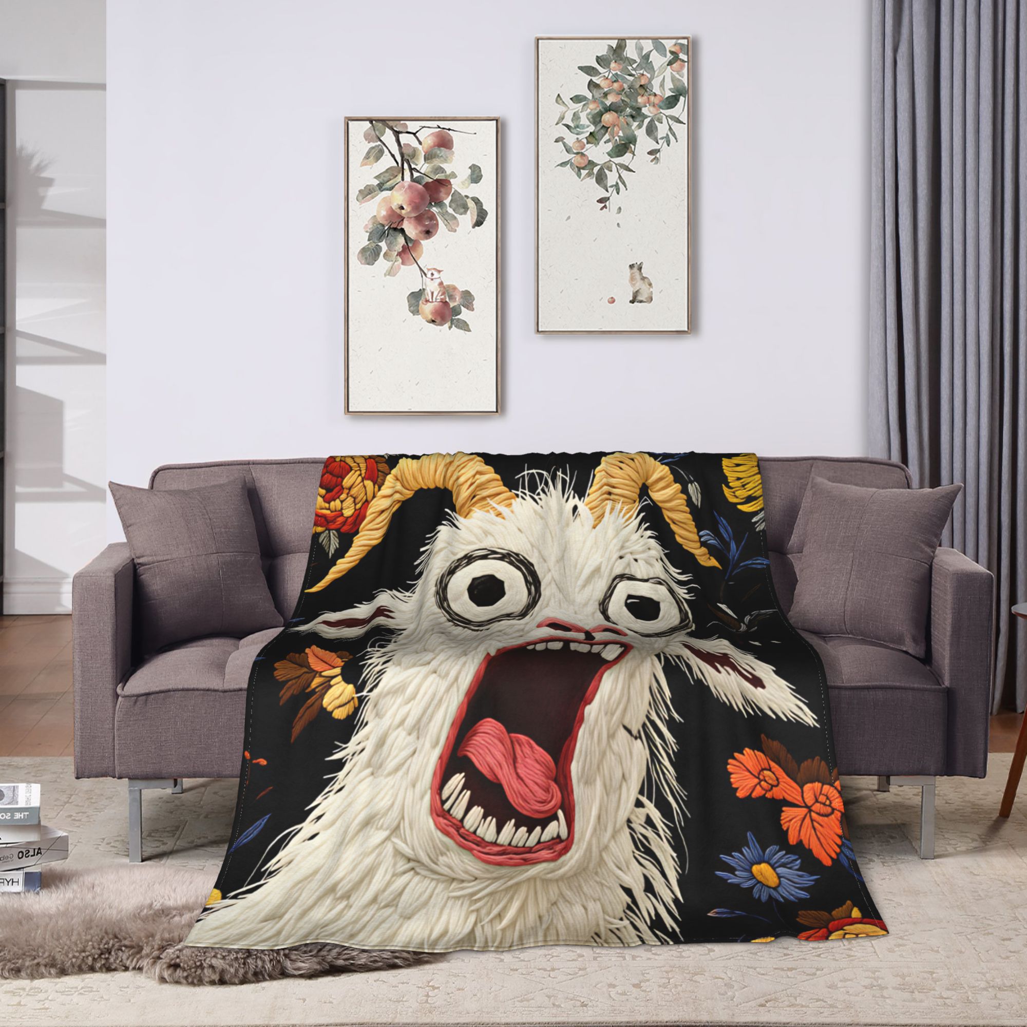 Couverture douce et chaude en  - Home Office Trend avis et prix