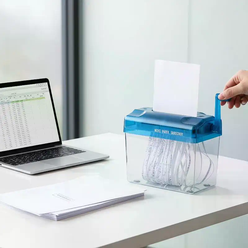 Déchiqueteuse de papier manuel - Home Office Paper Shredder avis et prix