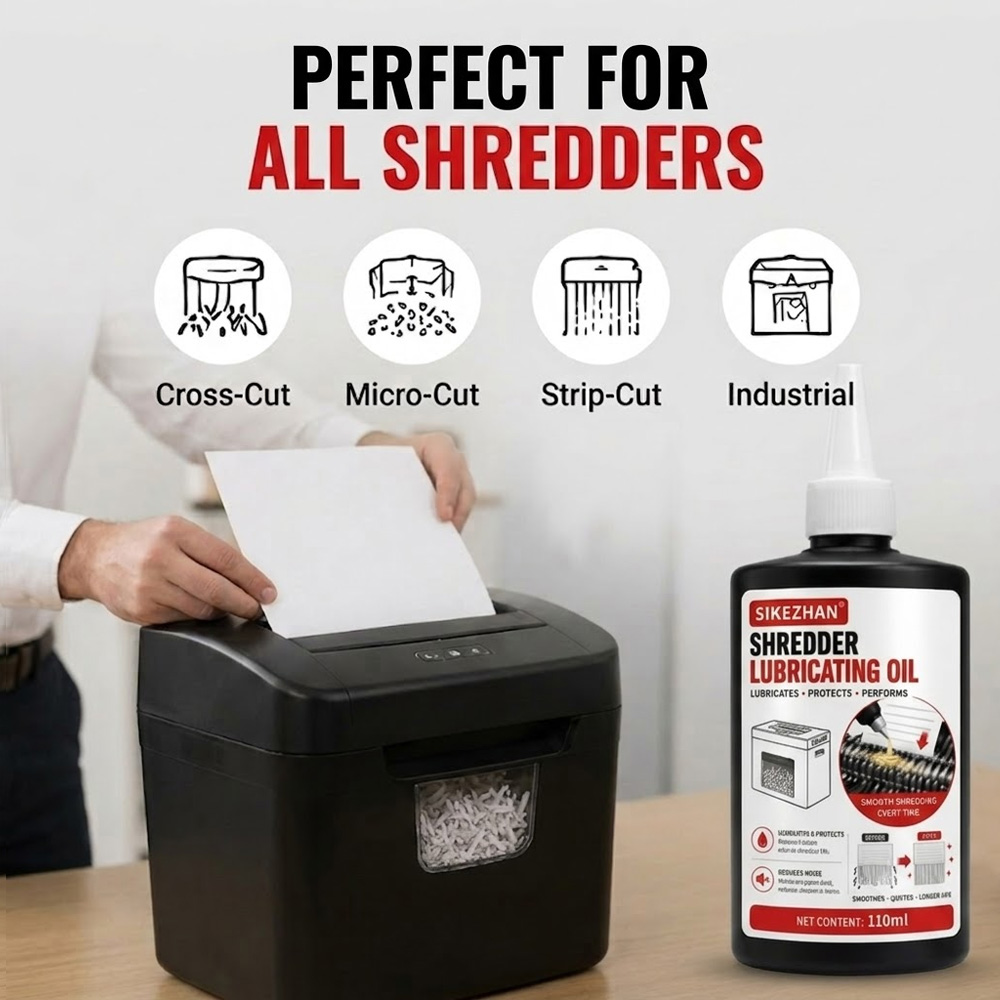 Huile lubrifiante pour déchiqu - Home Office Paper Shredder avis et prix