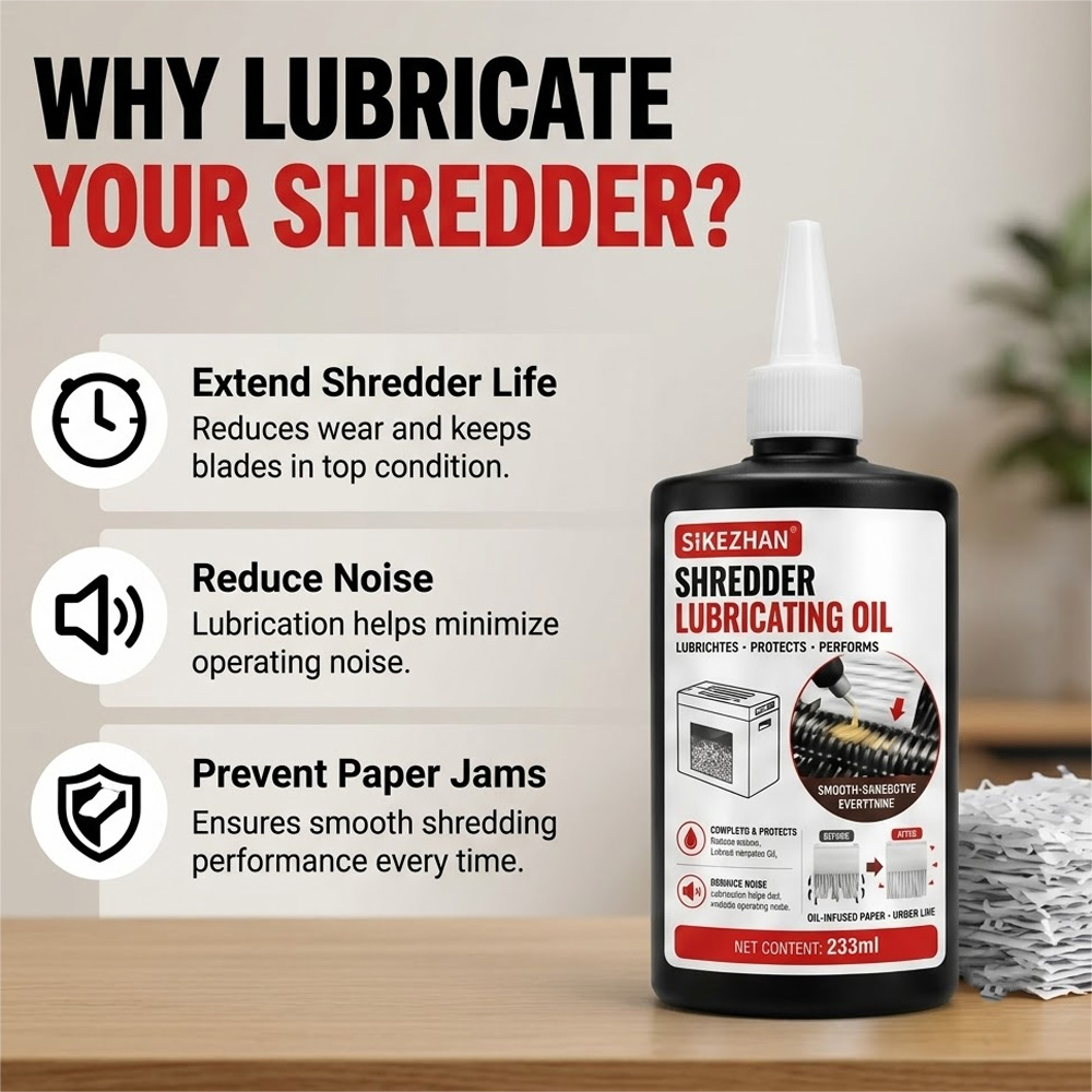 Huile lubrifiante pour déchiqu - Home Office Paper Shredder avis et prix