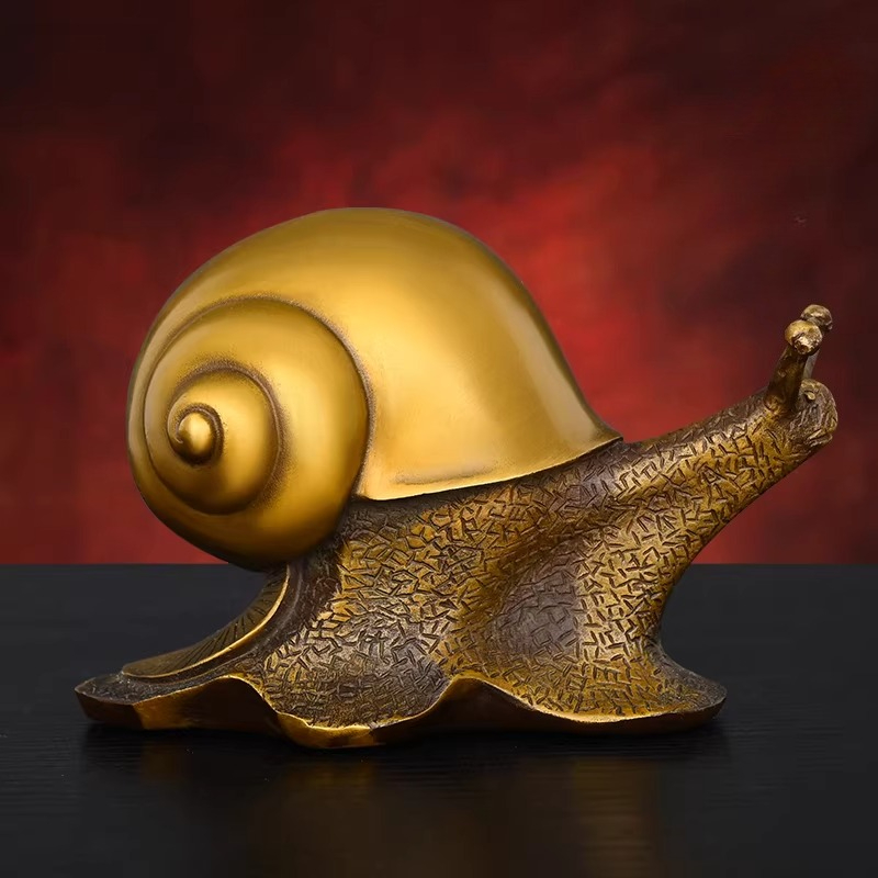 Figurine d'escargot en laiton  - Home Office Desk avis et prix