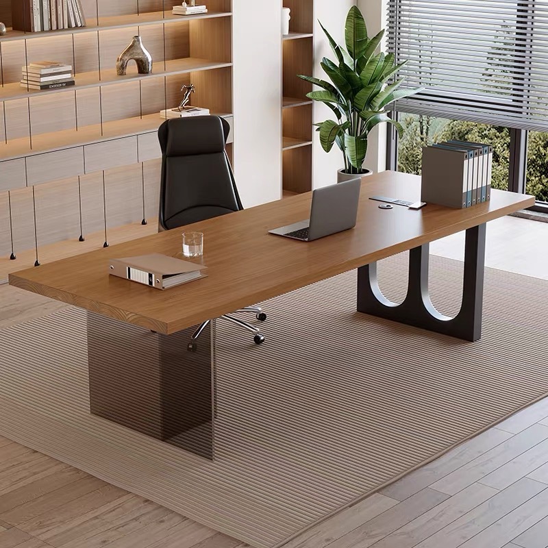Bureau flottant en bois et acr - Home Office Desk avis et prix