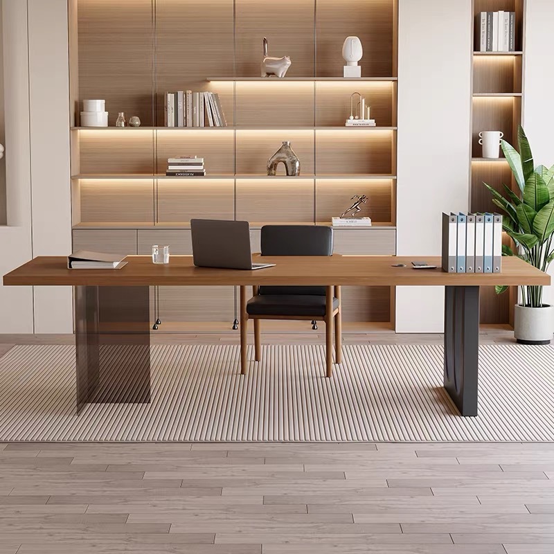 Bureau flottant en bois et acr - Home Office Desk avis et prix
