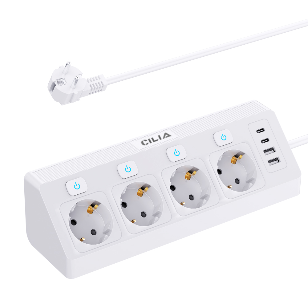 Multiprise ue avec 4 prises, 4 - Power Strip Desk avis et prix