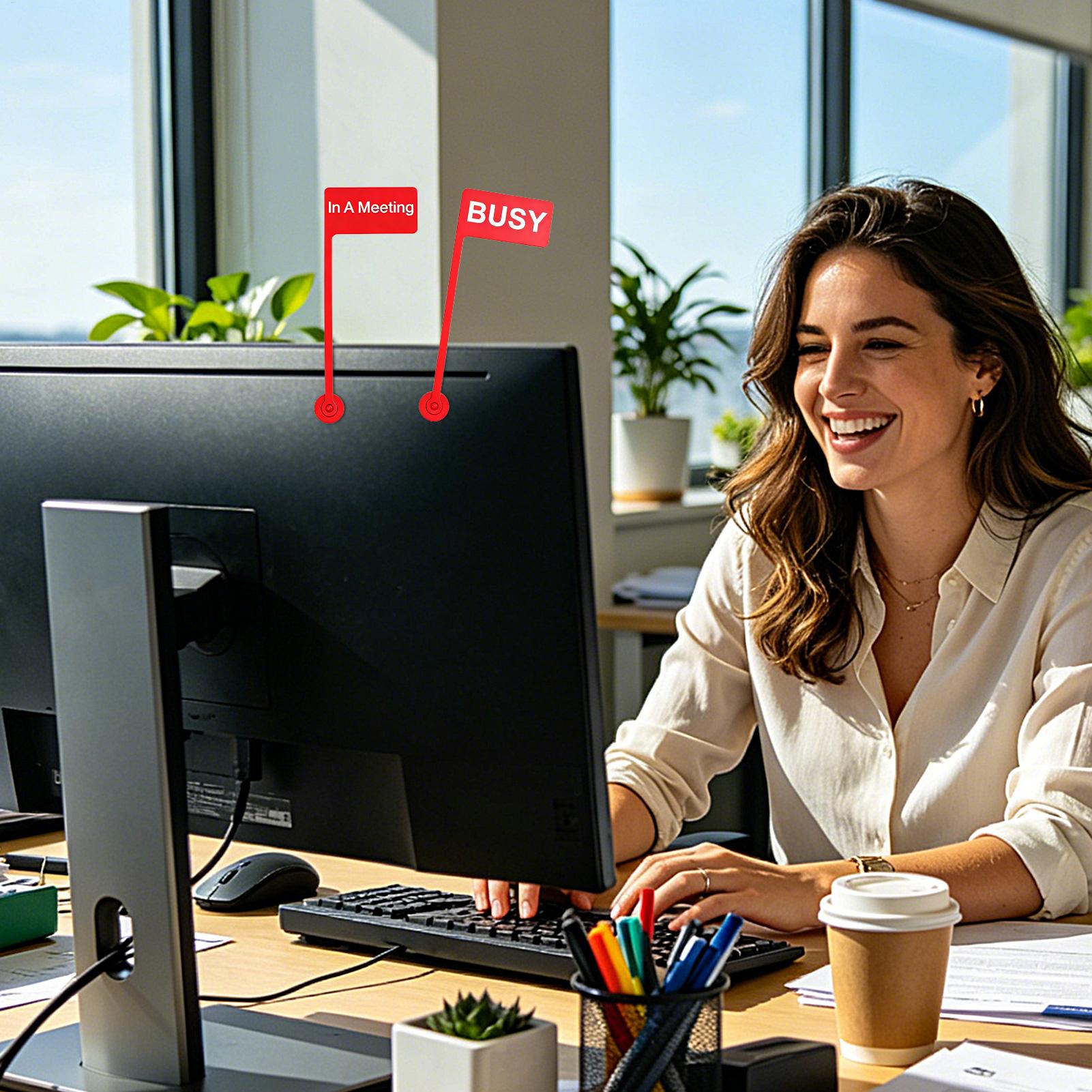 Lot de 3 drapeaux de bureau, s - Home Office Programmer avis et prix