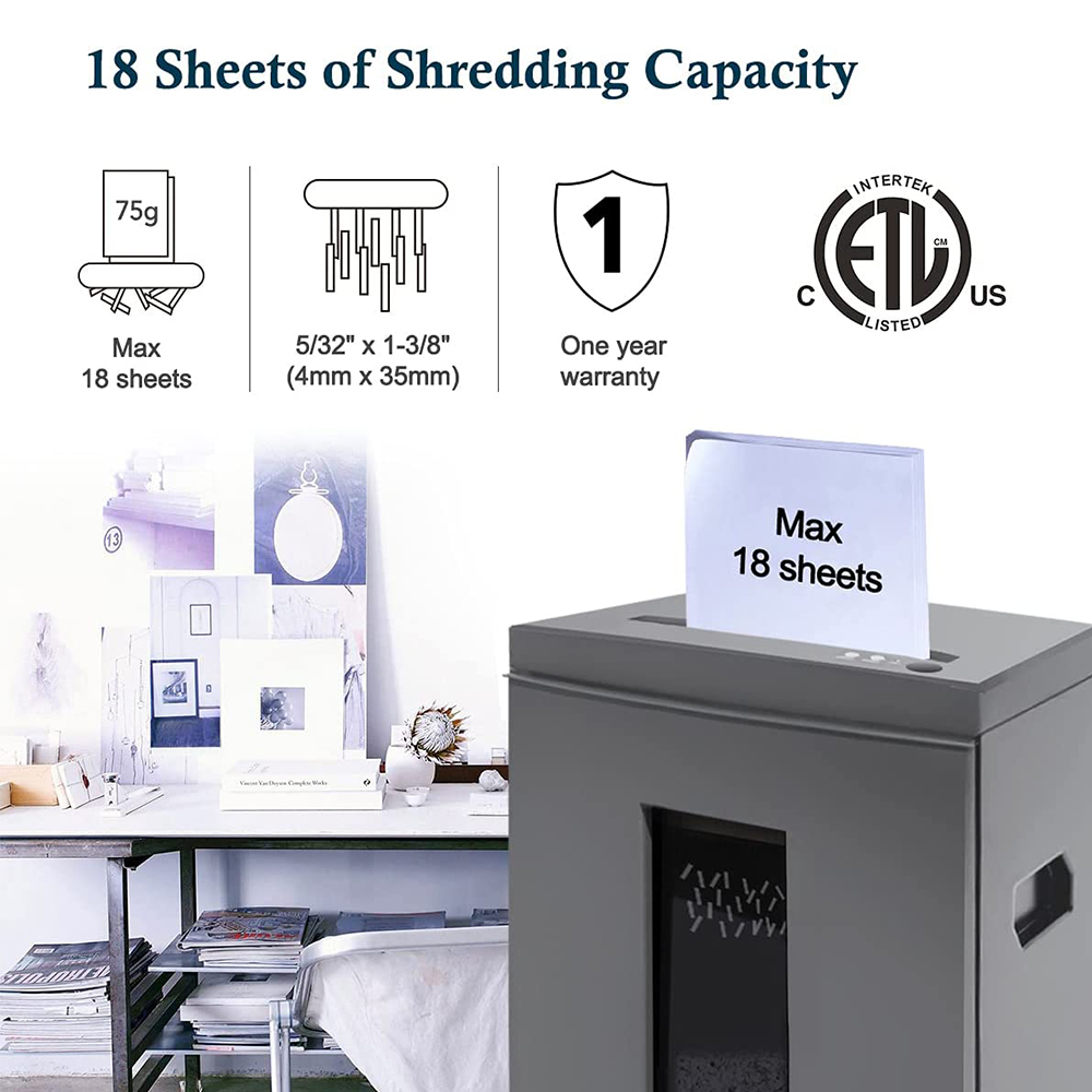 Destructeur de papier pour bur - Home Office Paper Shredder avis et prix