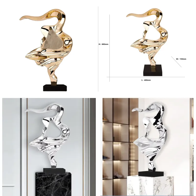 Sculpture d'art abstrait moder - Home Office Interior Design avis et prix