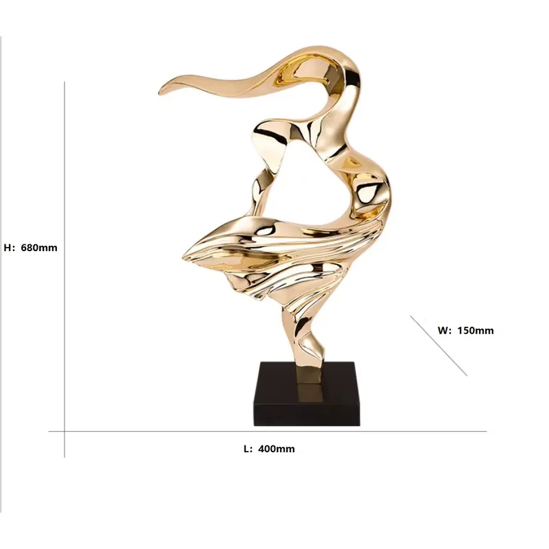 Sculpture d'art abstrait moder - Home Office Interior Design avis et prix
