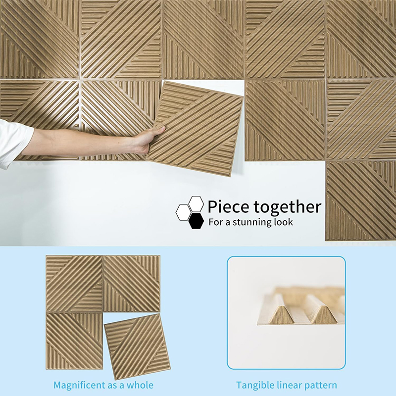 12 pièces panneau mural 3D 30x - Home Office Background avis et prix