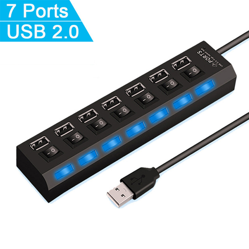 Répartiteur Hub USB 2.0 à 7 po - Home Office Programmer avis et prix