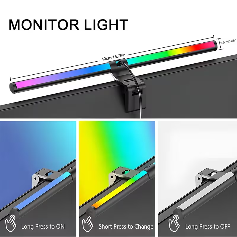 Barre lumineuse LED pour écran - Home Office Programmer avis et prix