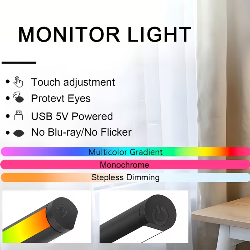 Barre lumineuse LED pour écran - Home Office Programmer avis et prix
