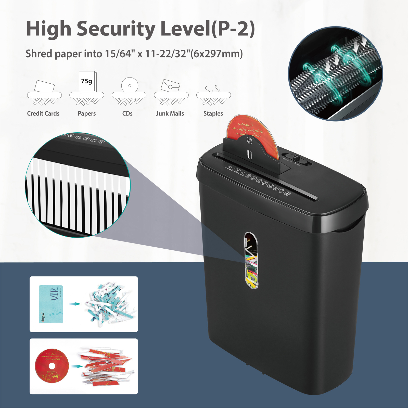 Déchiqueteuse de papier électr - Home Office Paper Shredder avis et prix