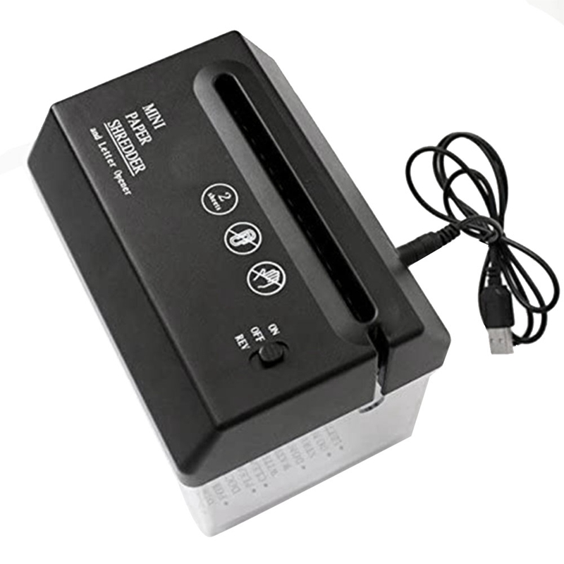 Broyeur de papier électrique P - Home Office Paper Shredder avis et prix